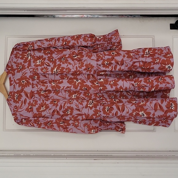 Women's NWT Spin USA floral tiered dress size large - Picture 5 of 5